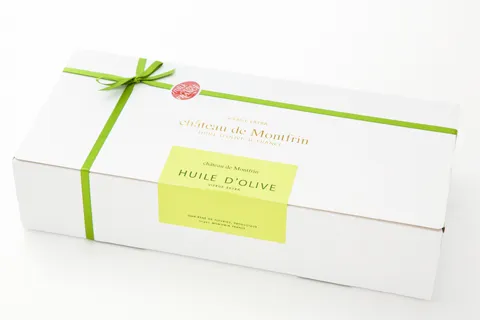 500ml 2本入りの化粧箱（グリーンリボン）